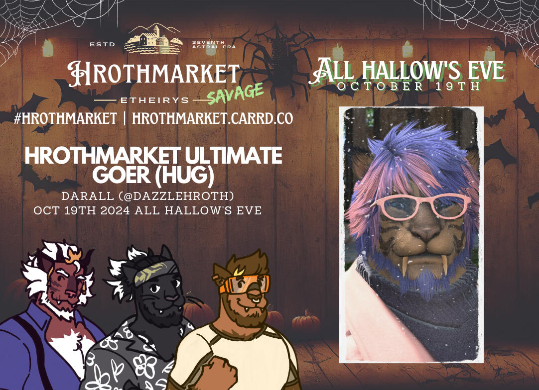 Oct 19th Hrothmarket Ultimate Goer - Darall
