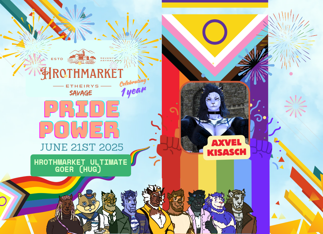Hrothmarket June 21st Pride Power Winner: Axvel Kisasch Hrothmarket June 21st Pride Power Winner: Axvel Kisasch